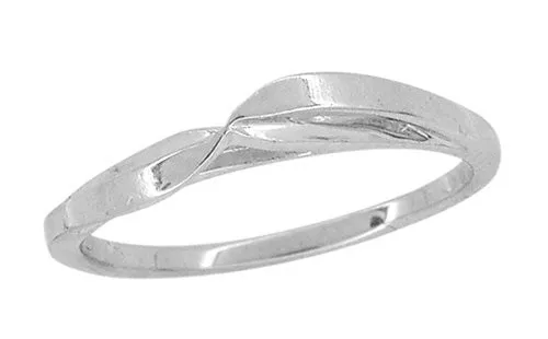 1970's Vintage Marquise Diamond Bridal Ring Set in 14 Karat White Gold
