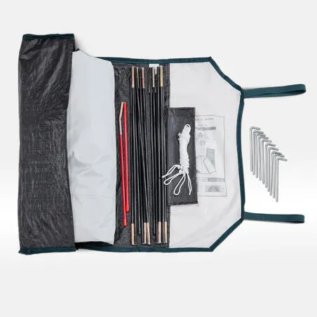 2 person blackout poled tent - mh100 fresh & black