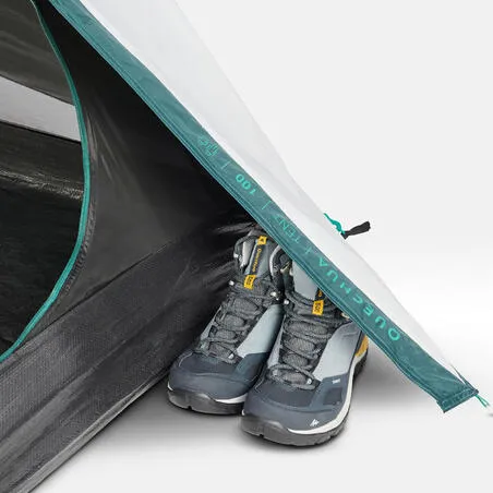 2 person blackout poled tent - mh100 fresh & black