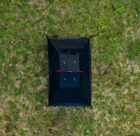 2 person blackout poled tent - mh100 fresh & black