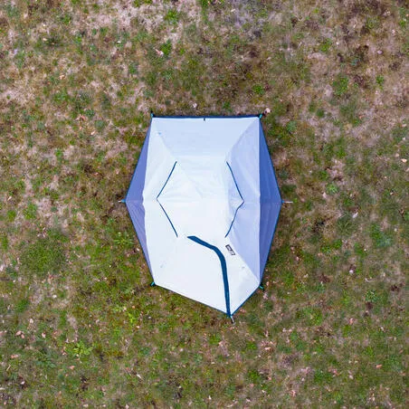 2 person blackout poled tent - mh100 fresh & black