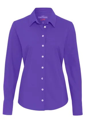 7700-91911 - Functional Oversize Bluse - violett