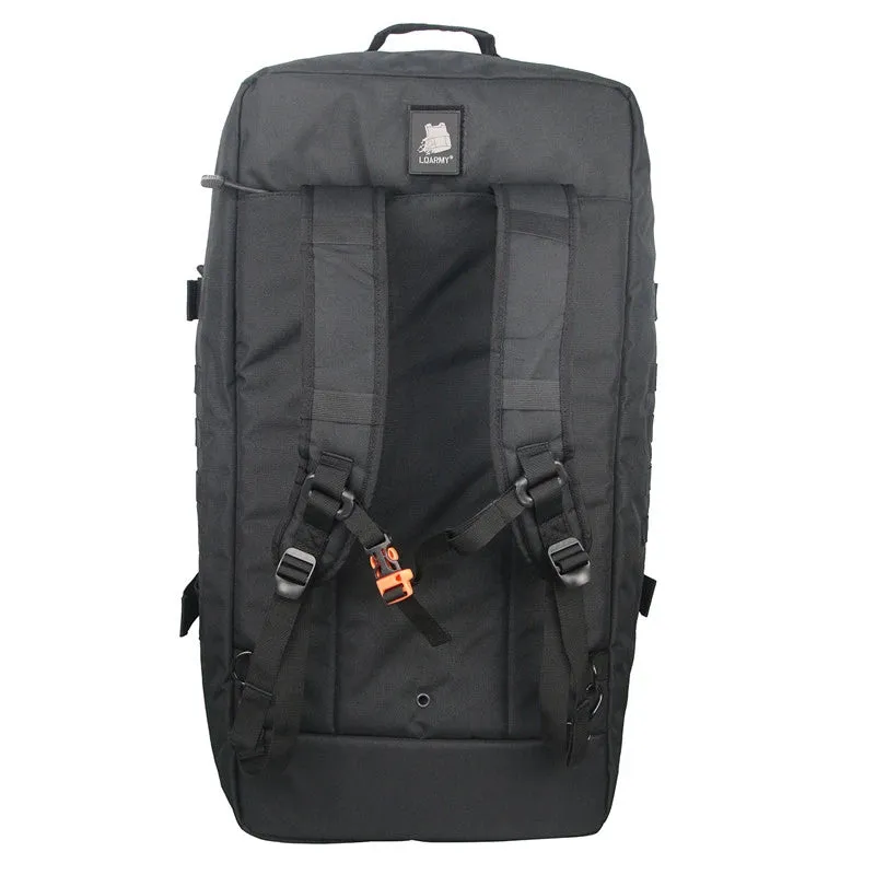 80L Large Tactical Duffel Bag - 3 Way Backpack, Crossbody, Handbag for Outdoor Travel