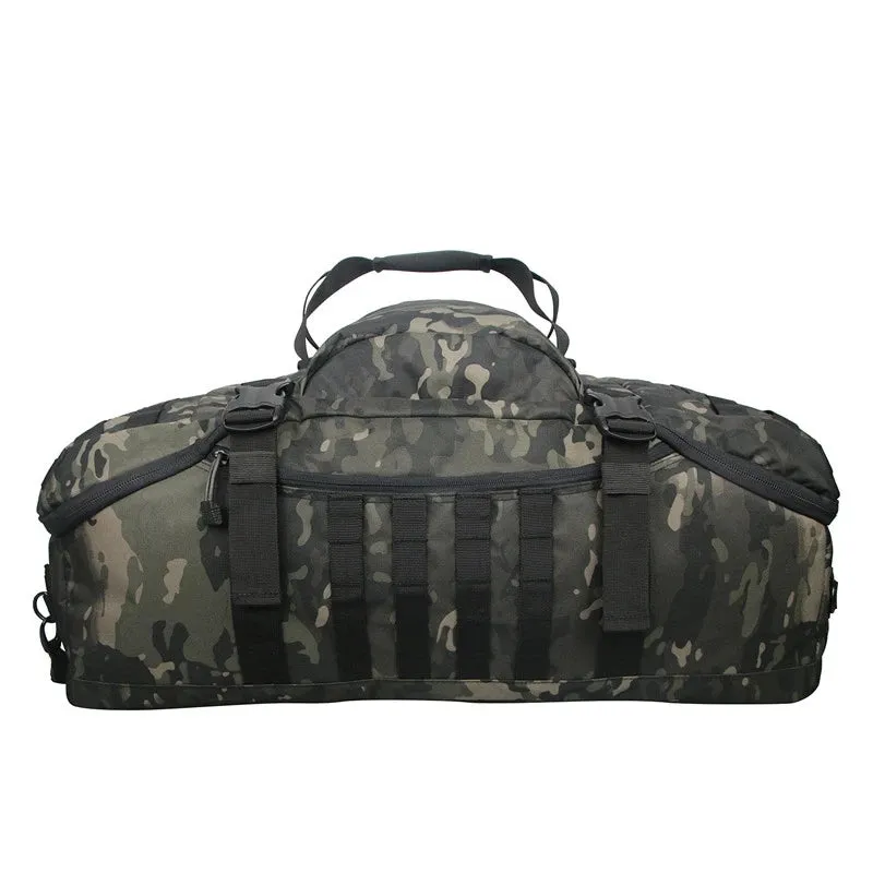 80L Large Tactical Duffel Bag - 3 Way Backpack, Crossbody, Handbag for Outdoor Travel