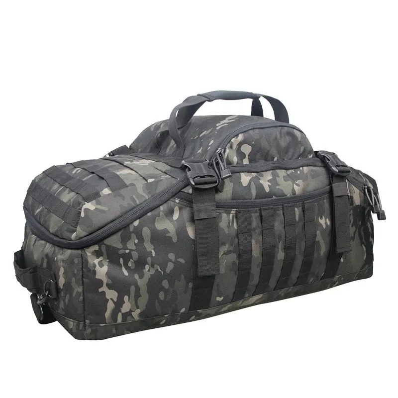 80L Large Tactical Duffel Bag - 3 Way Backpack, Crossbody, Handbag for Outdoor Travel