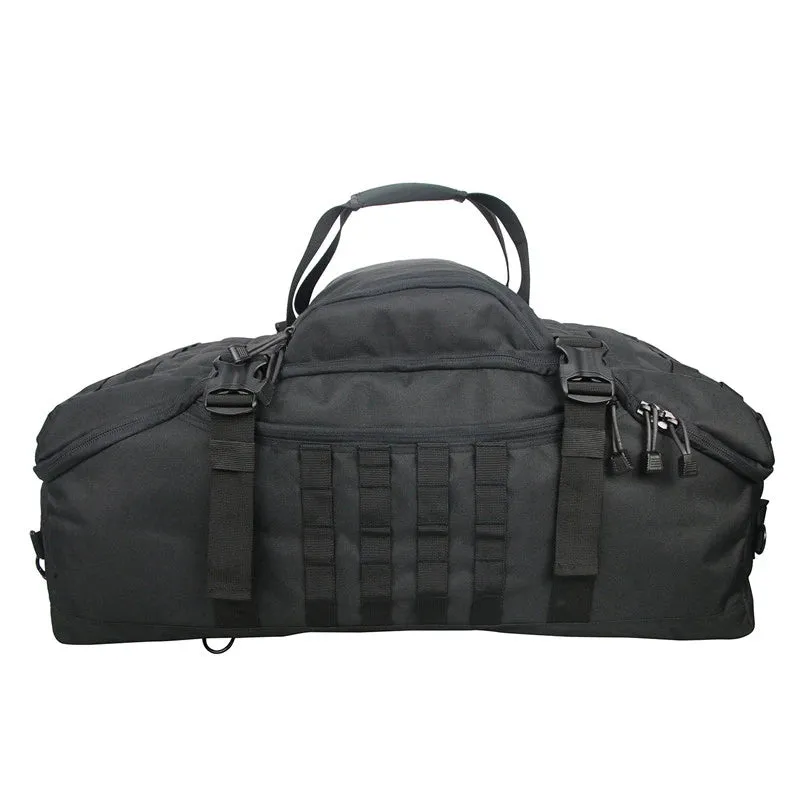 80L Large Tactical Duffel Bag - 3 Way Backpack, Crossbody, Handbag for Outdoor Travel