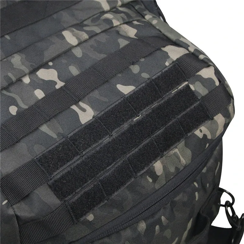 80L Large Tactical Duffel Bag - 3 Way Backpack, Crossbody, Handbag for Outdoor Travel