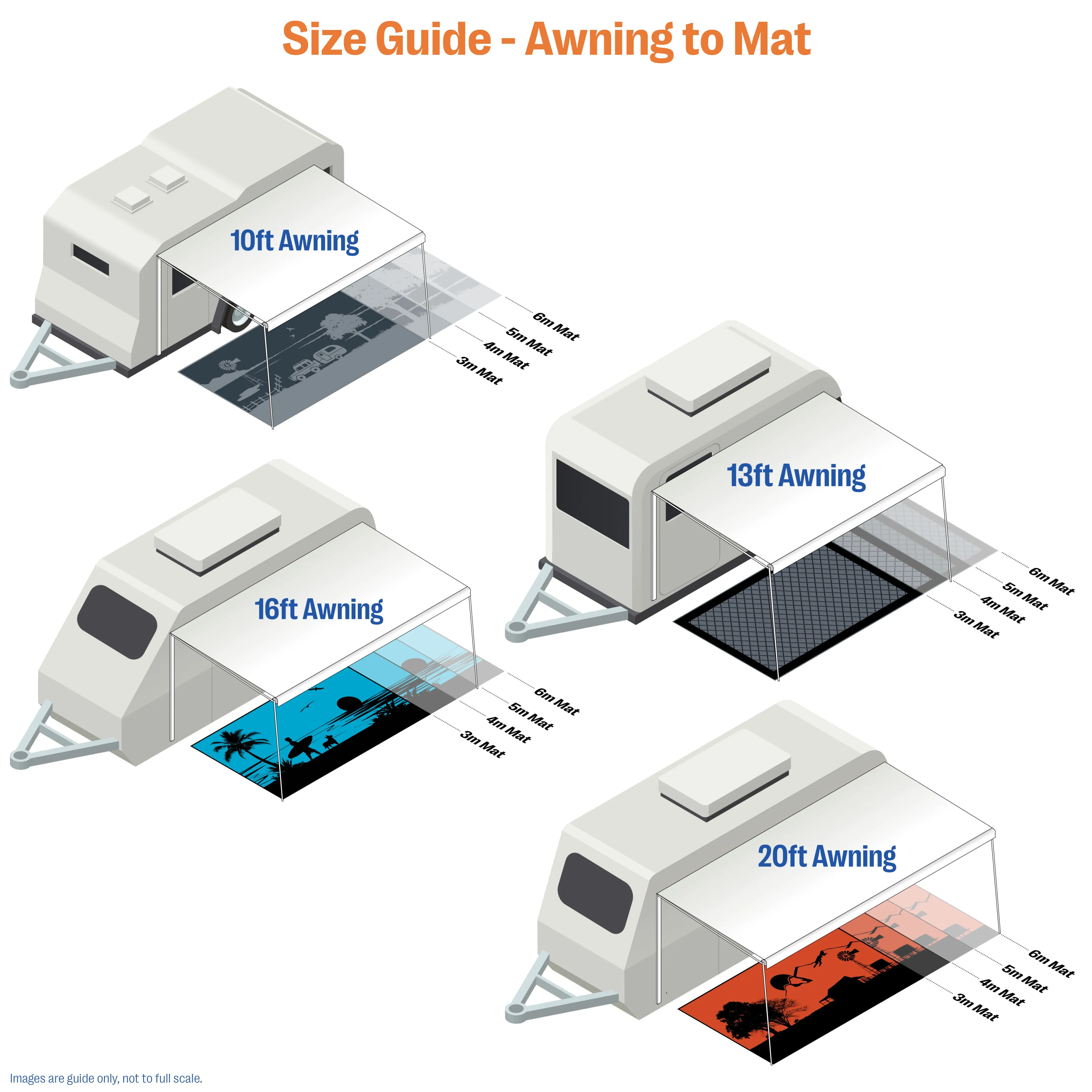 Annexe Mat - Crisscross Plain Centre