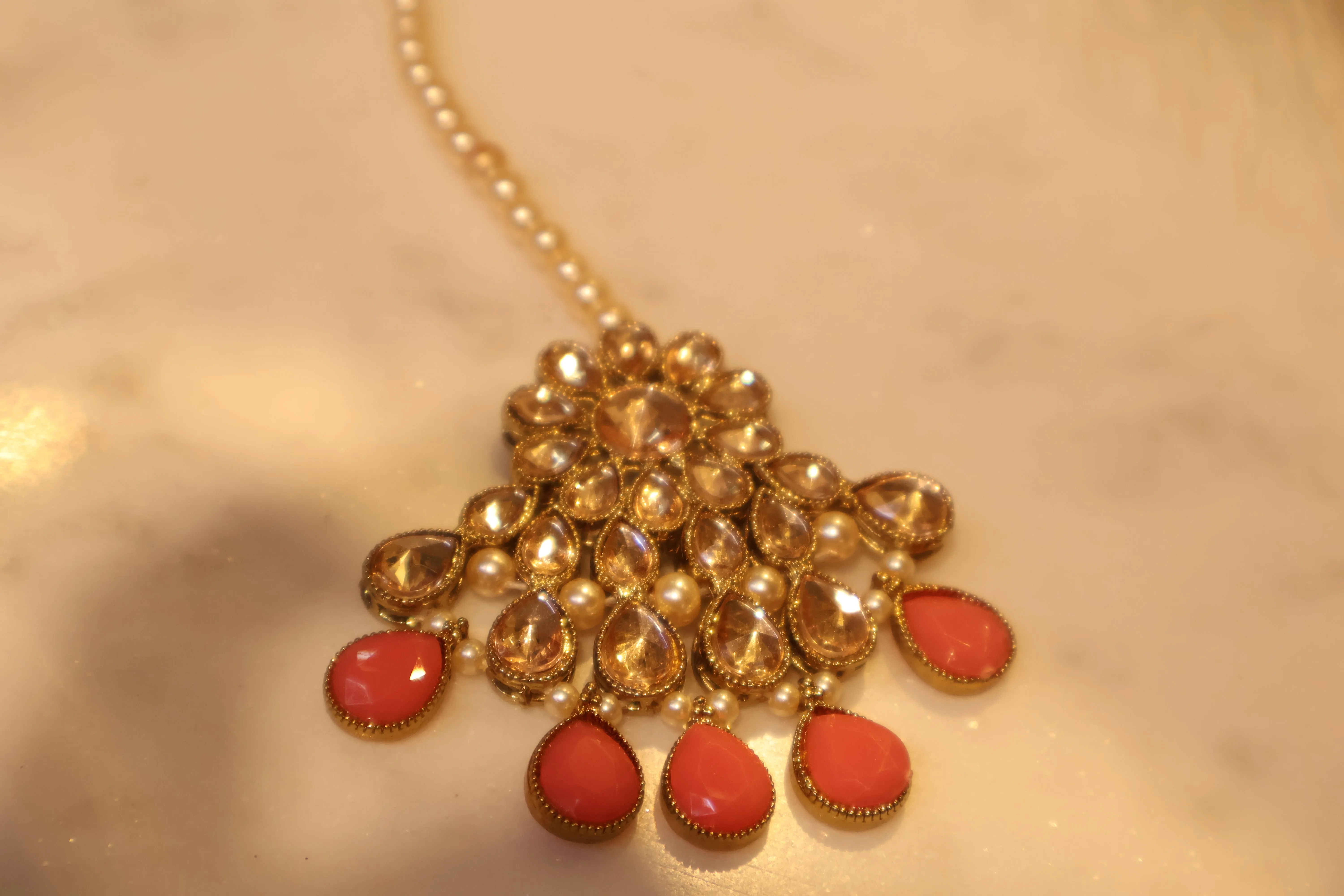 Anvi Earring with Tikka