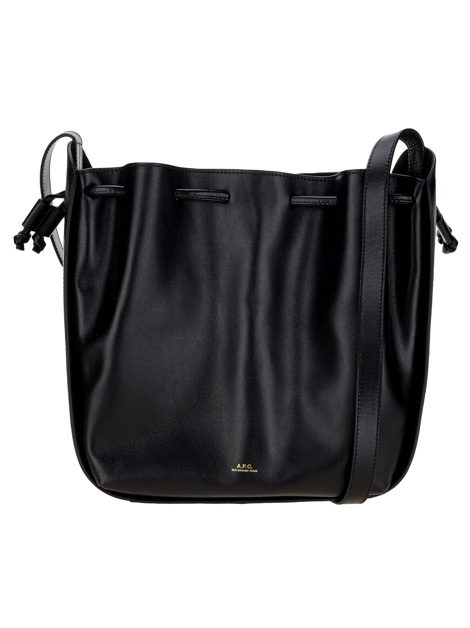 A.P.C. Logo Print Bucket Bag