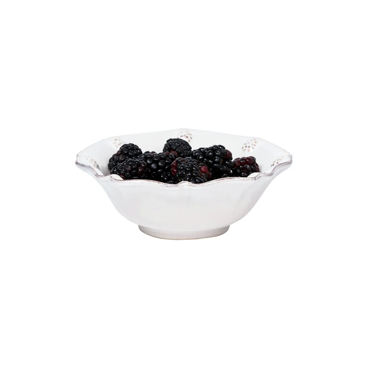 Berry & Thread Berry Bowl - Whitewash