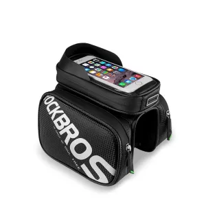 Bicycle Bag Rainproof Touch Screen Phone Top Tube Bag MTB Road Bike Frame Front Saddle Bag & Pannier
