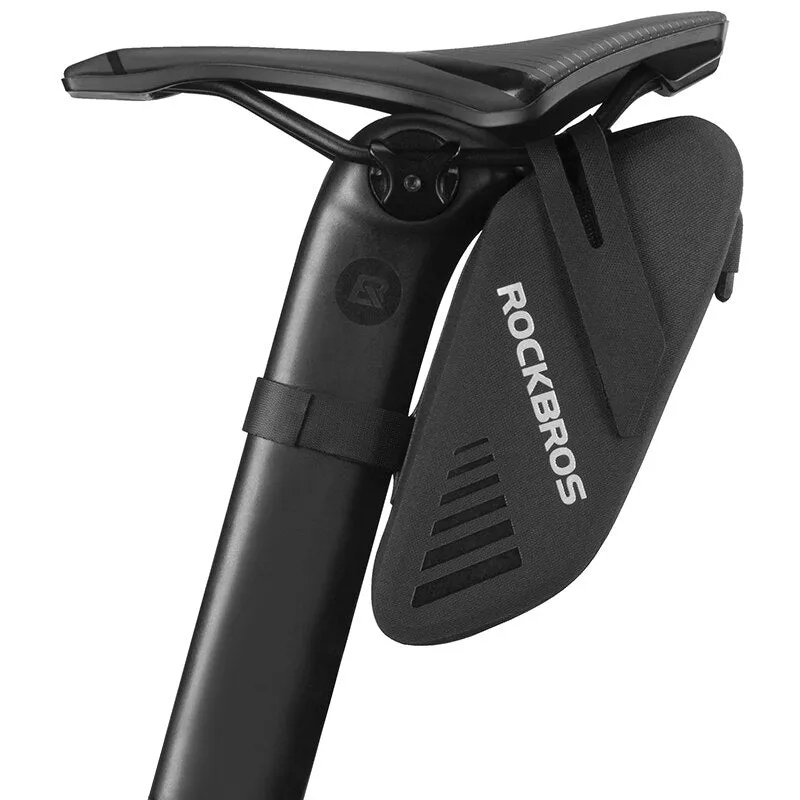 Bicycle Saddle Bag 0.6L Capacity Waterproof Bike Rear Tail Bag Can Hang Taillights MTB Road Bike Bag