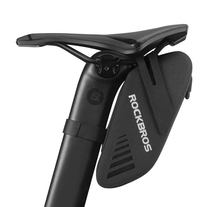 Bicycle Saddle Bag 0.6L Capacity Waterproof Bike Rear Tail Bag Can Hang Taillights MTB Road Bike Bag