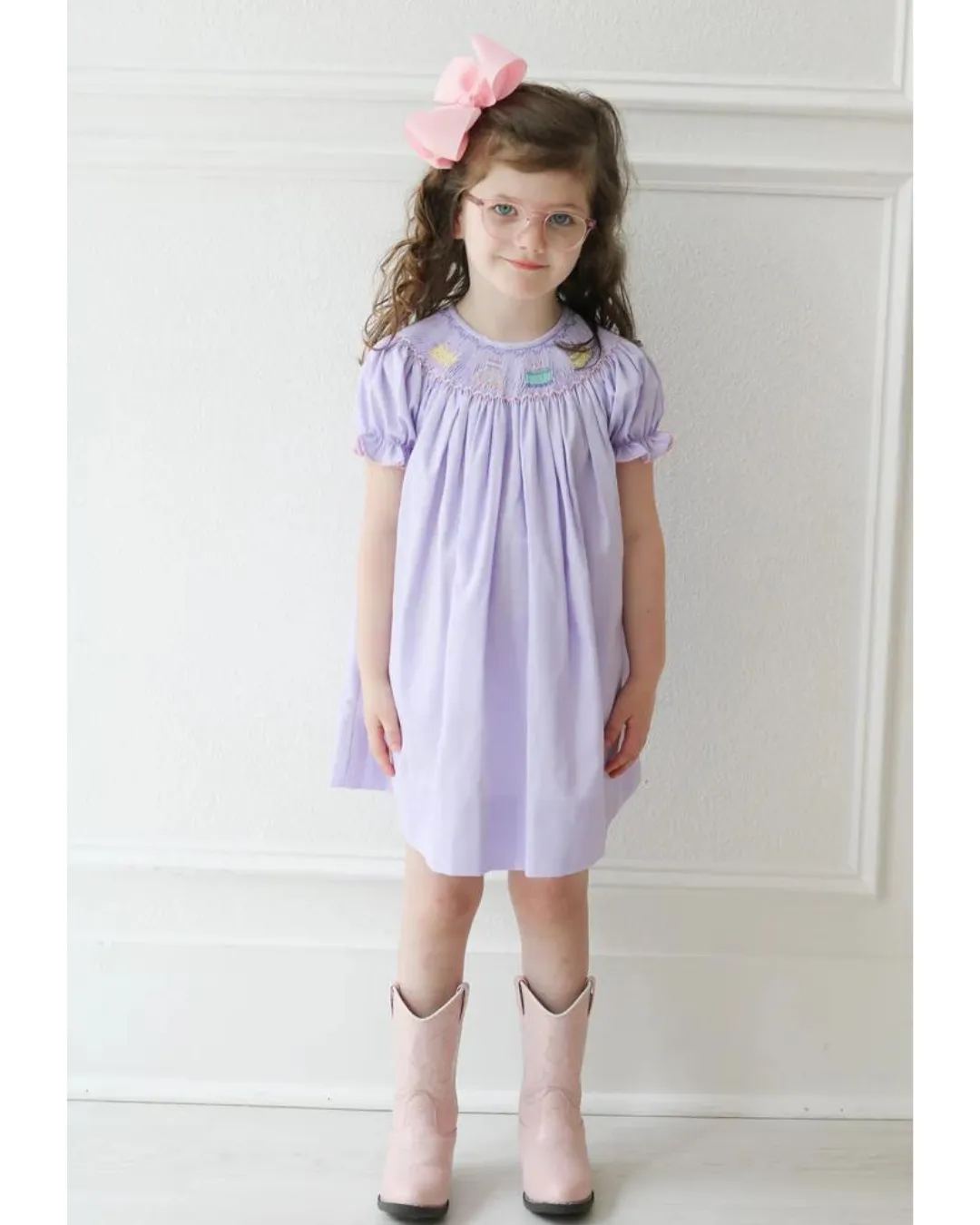Birthday Girl Smocked Helen Dress