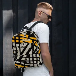 Black and Gold Backpack