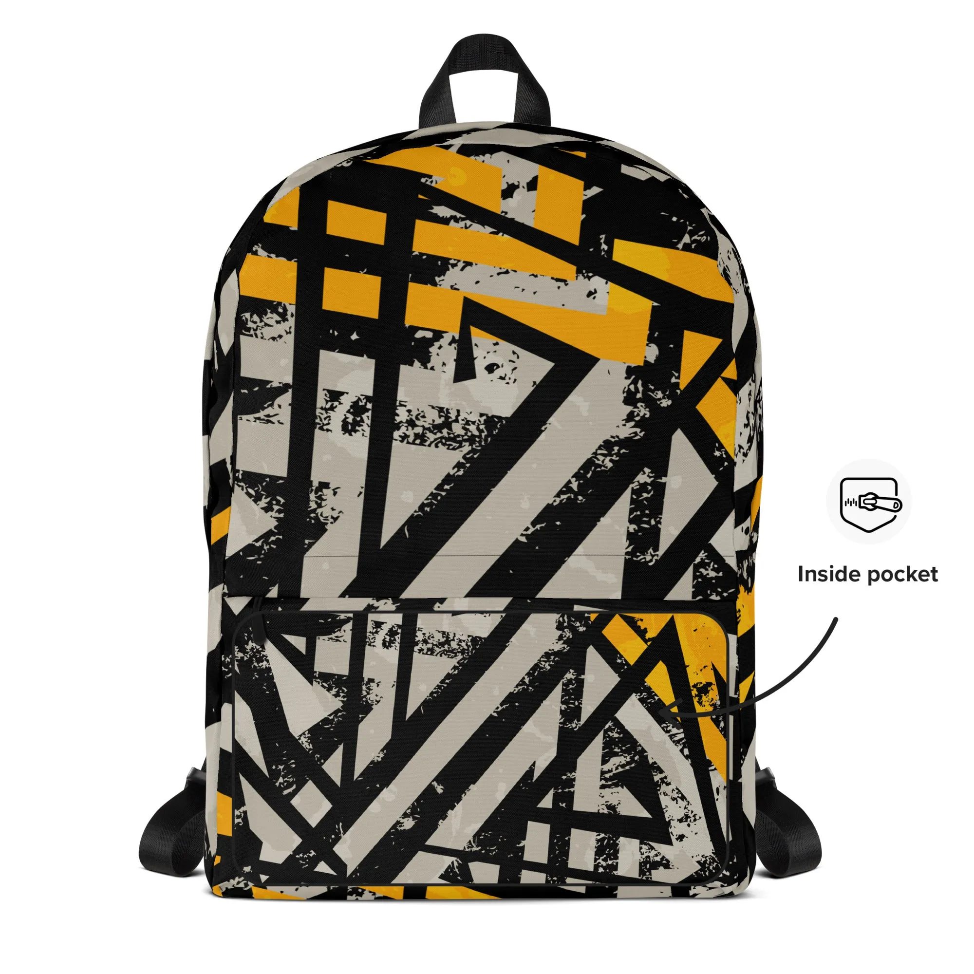 Black and Gold Backpack