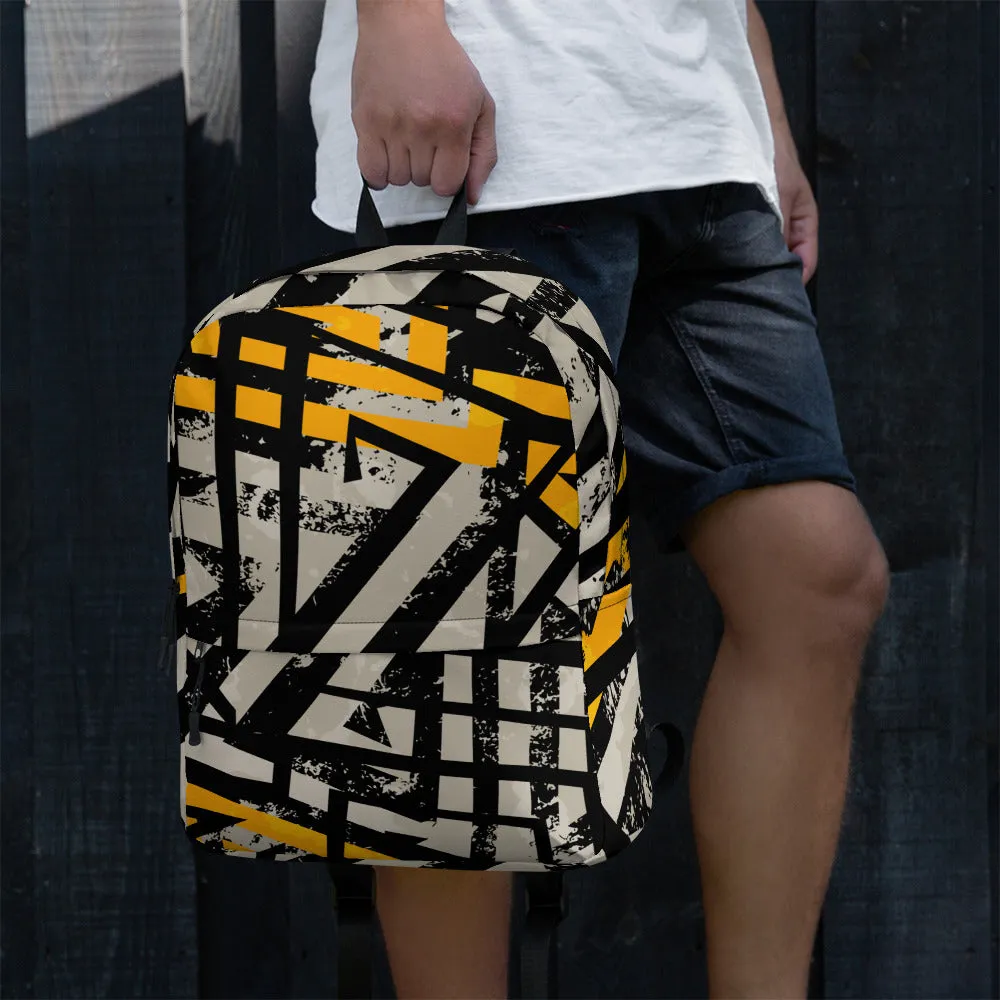 Black and Gold Backpack