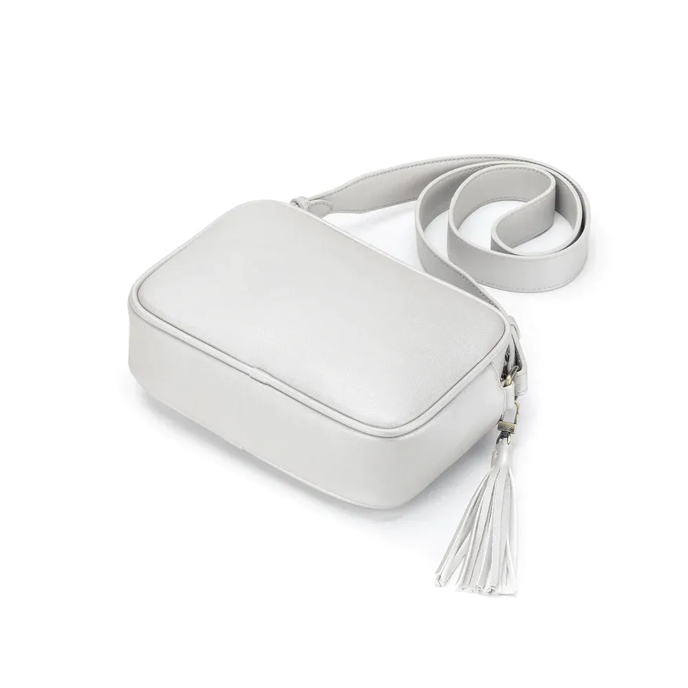 Black Caviar Designs Crossbody Bag - Raven Silver