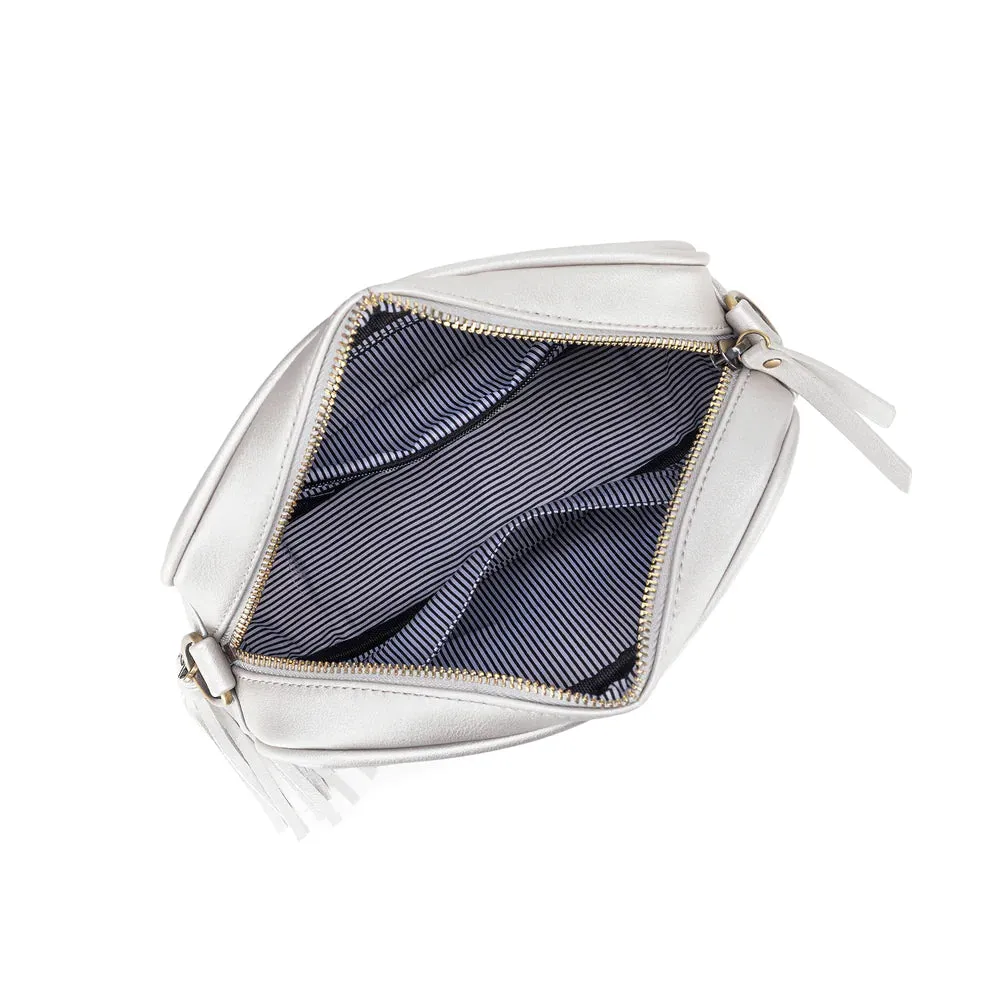 Black Caviar Designs Crossbody Bag - Raven Silver