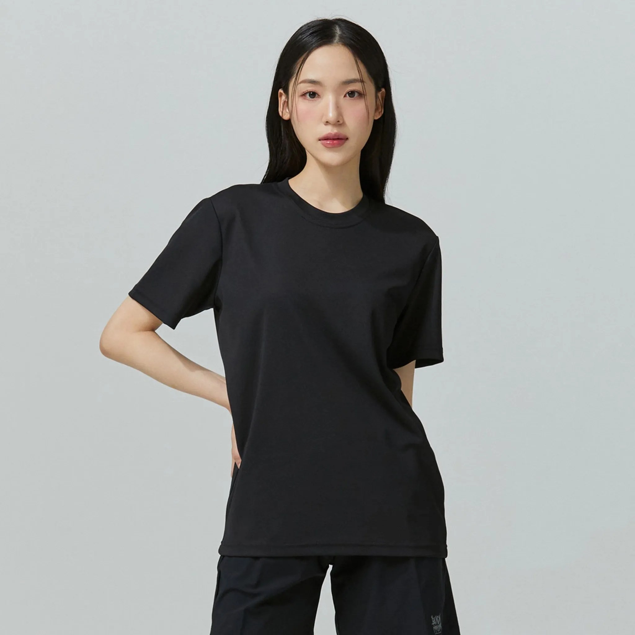Black Monster Fit Solid Functional Cool Ever Unisex Health Short Sleeve T-Shirt 3P - 🏆 #3 - Clothing/Accessories - Best of December