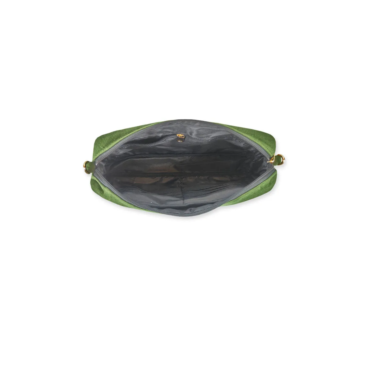 Box Sling Pouch Combo- Green Knot