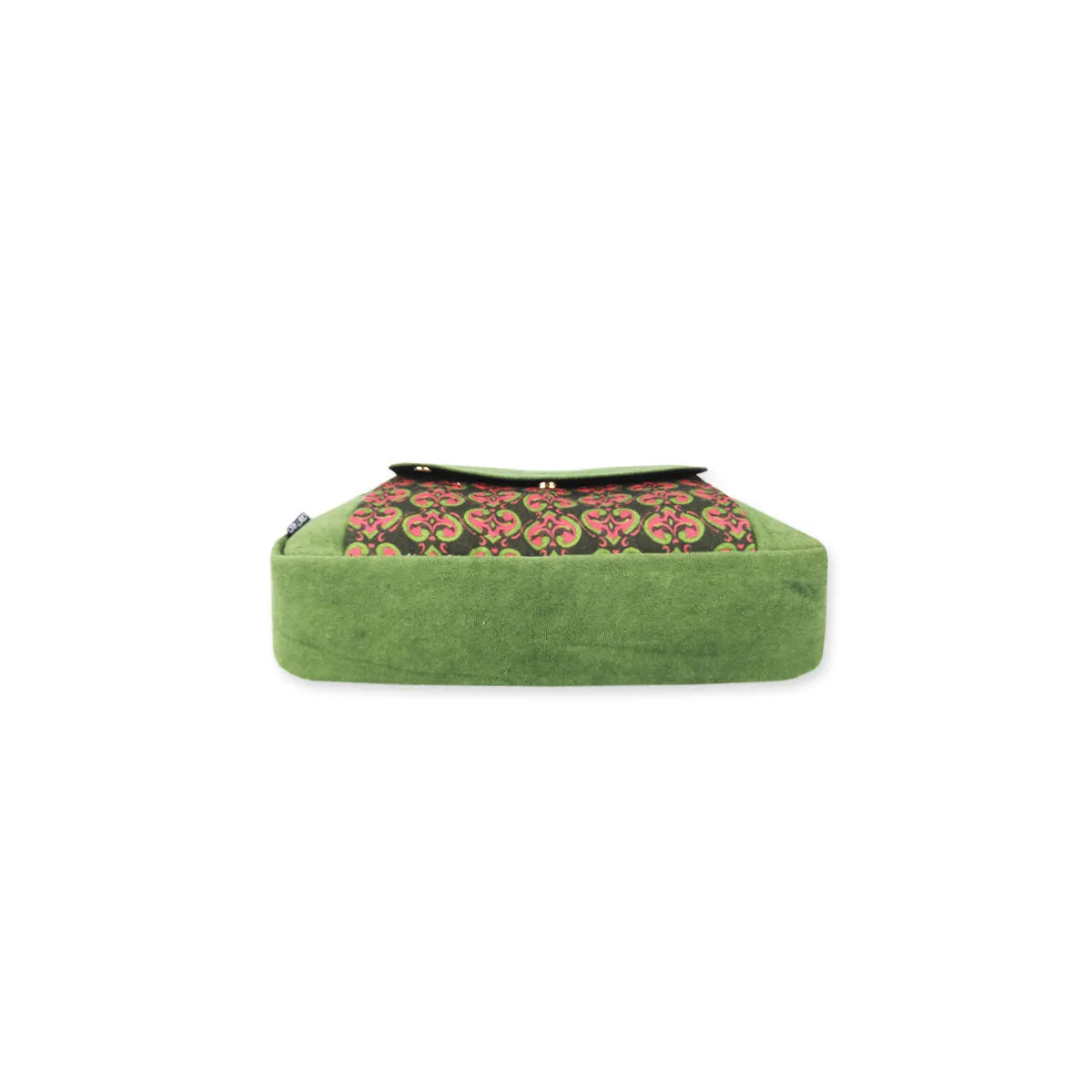 Box Sling Pouch Combo- Green Knot