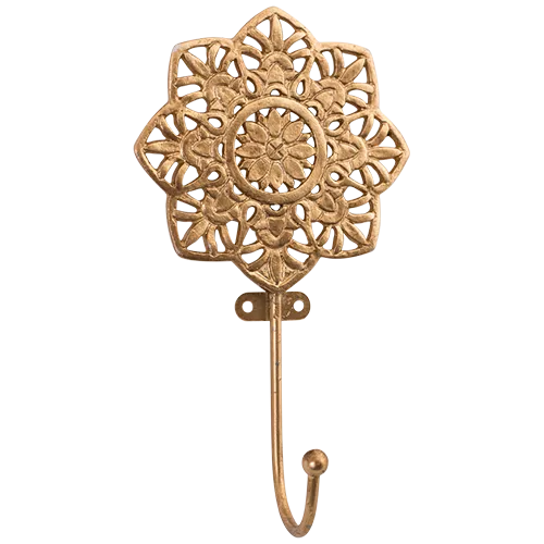 Brass Wall Hook- Ornamental