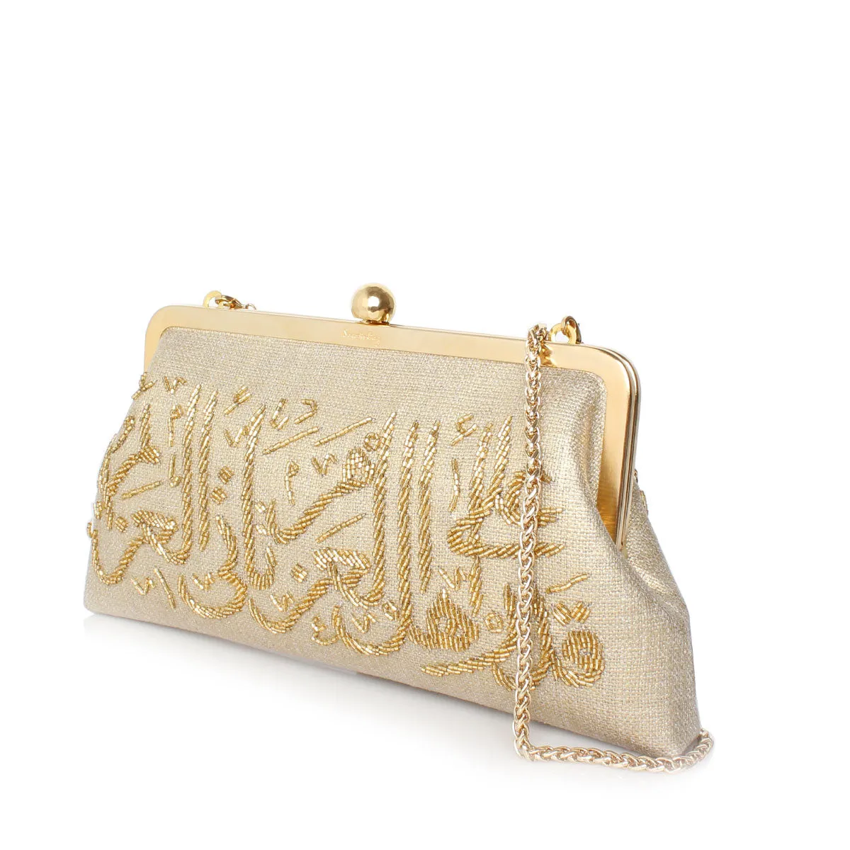 CALLIGRAPHY GOLD CLASSIC BAG