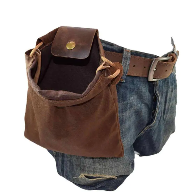 Camping Foraging Canvas Waist Bag