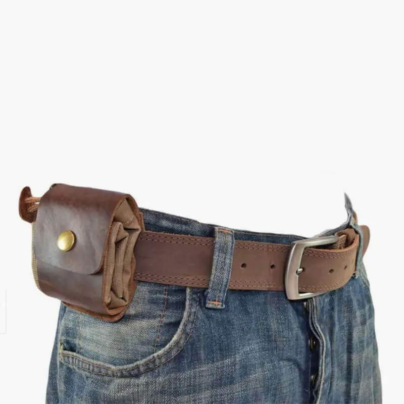 Camping Foraging Canvas Waist Bag