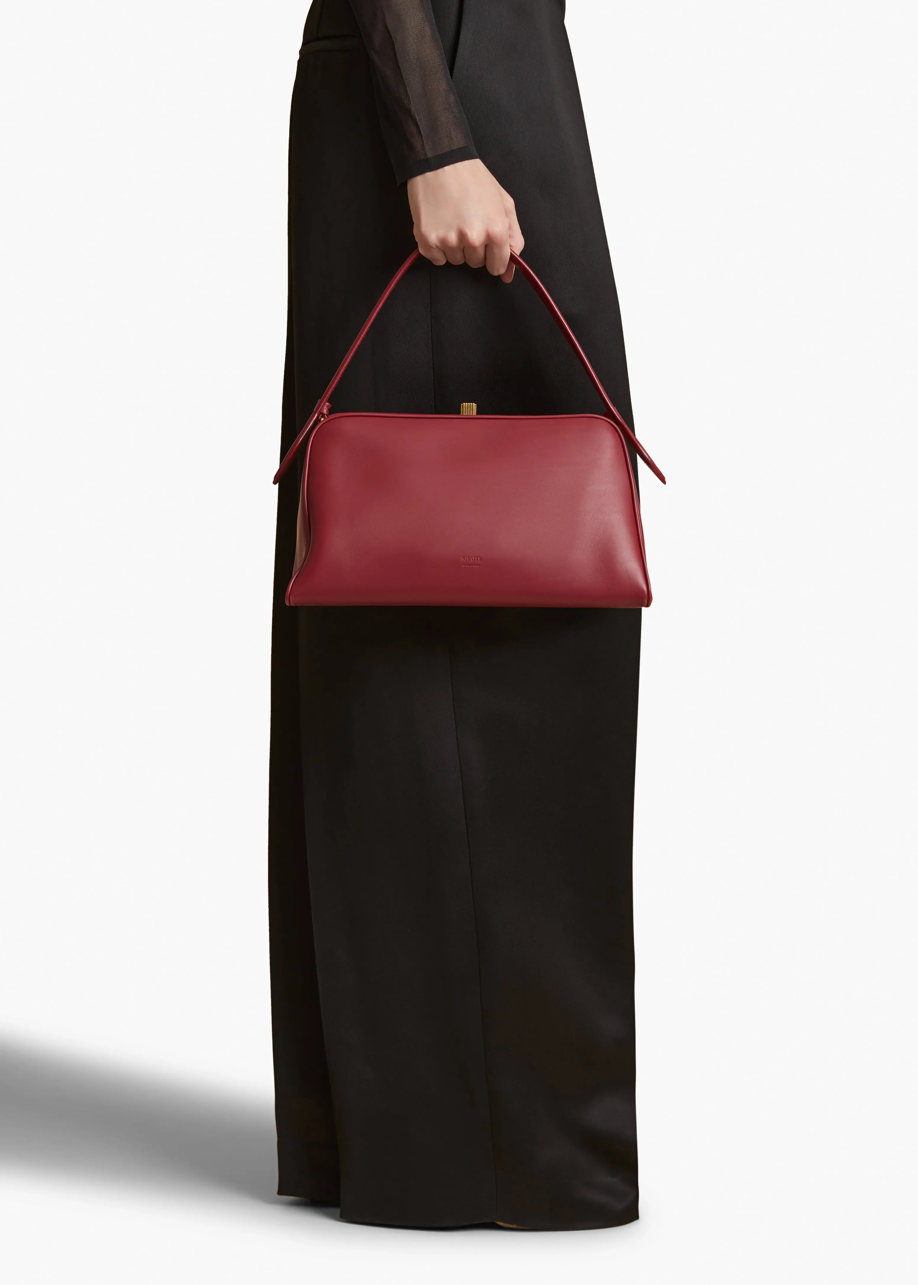 Cate Bag in Oxblood Leather
