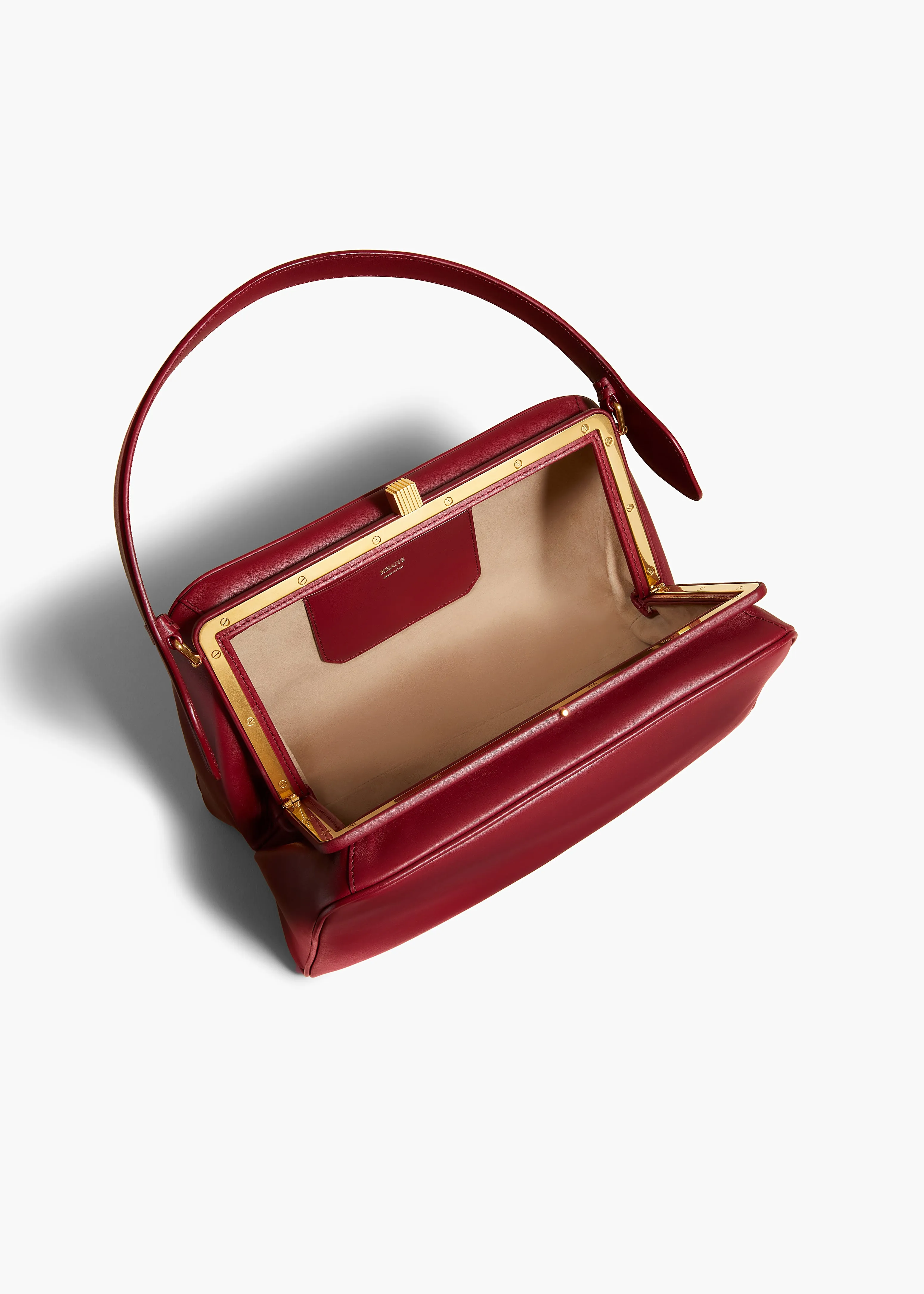 Cate Bag in Oxblood Leather