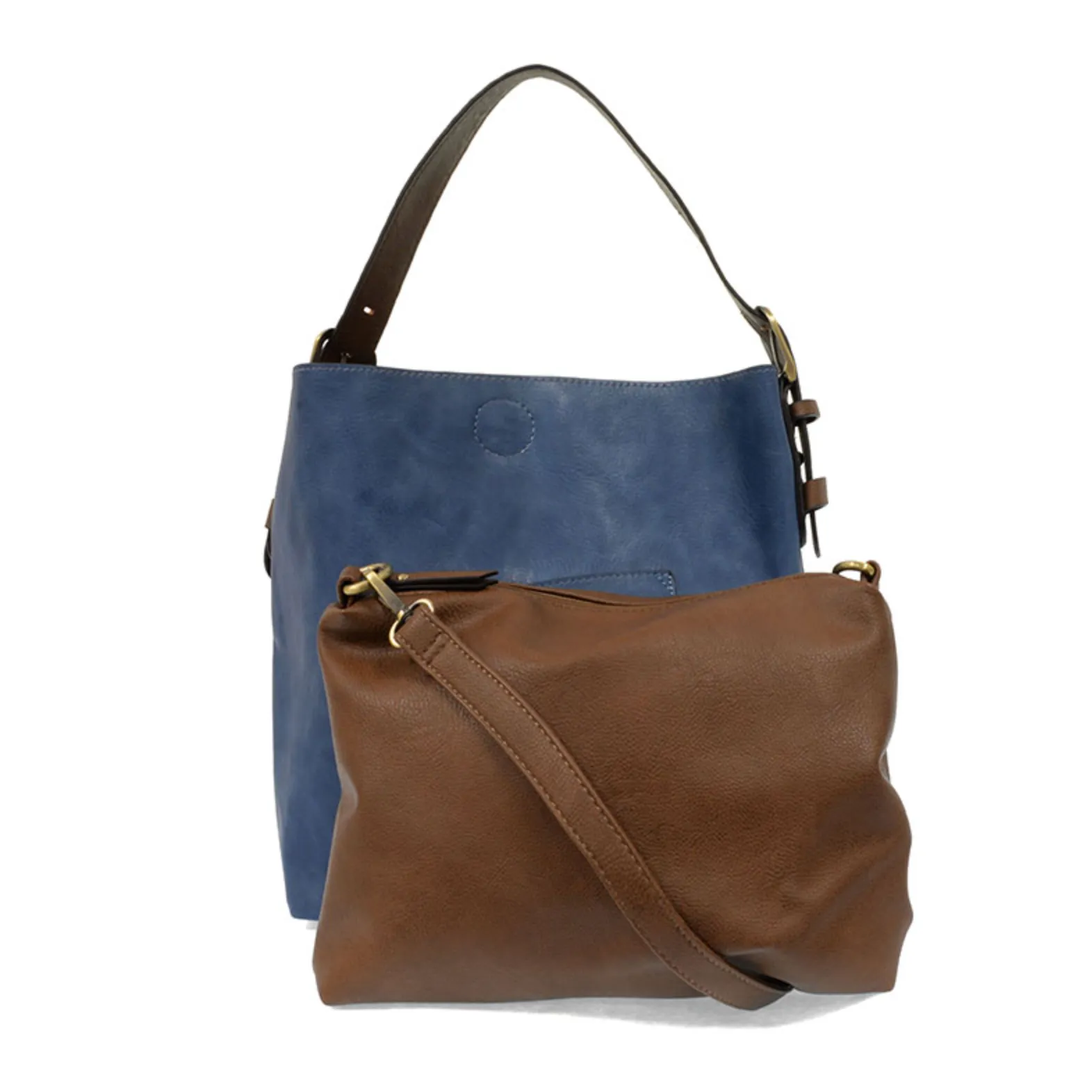 Celestial Blue 2pc Hobo Handbag