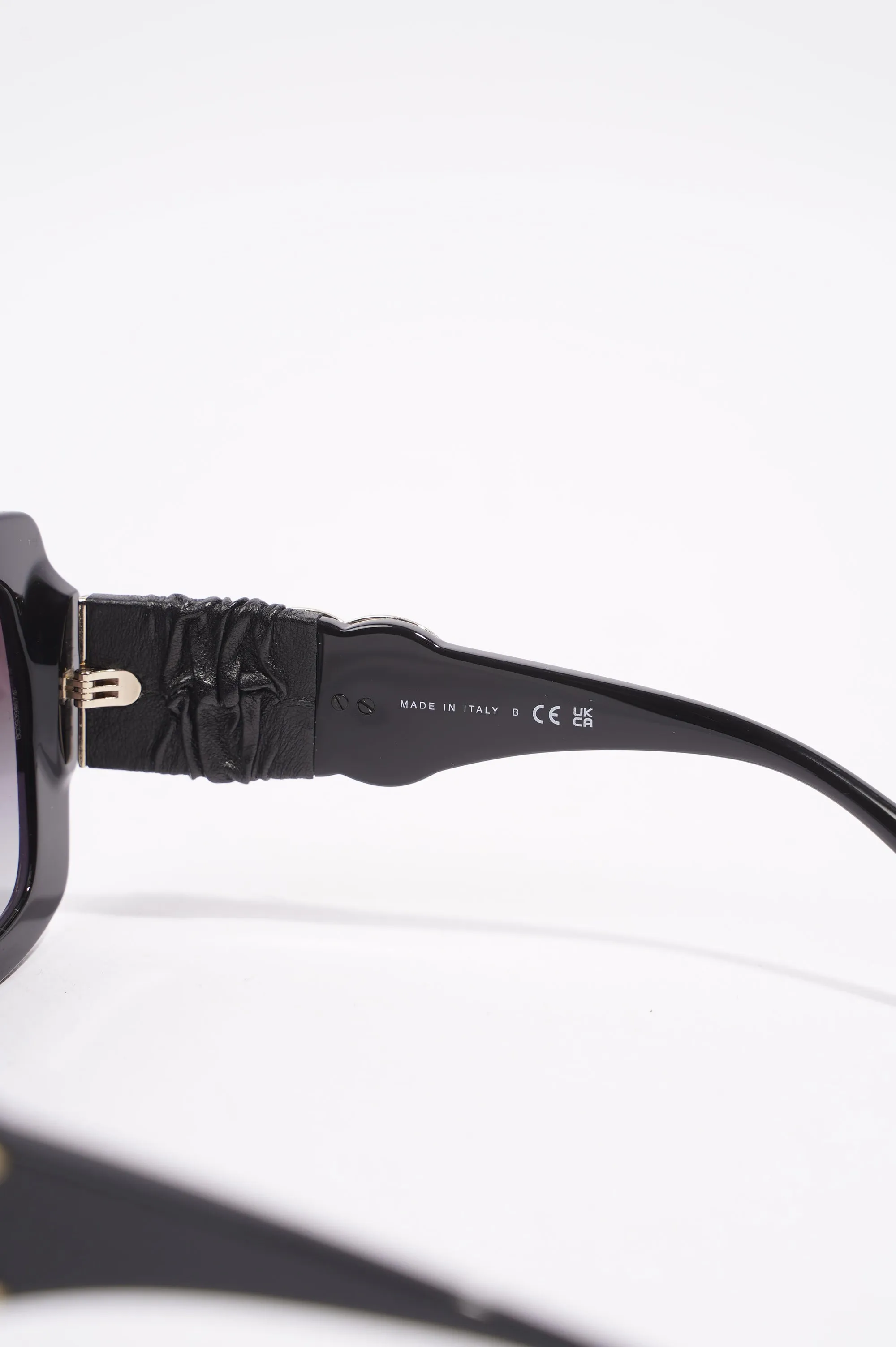 Chanel 5474-Q Sunglasses Black Acetate 140mm