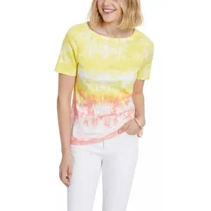 Charter Club Cotton Tie Dyed T-Shirt Top XS