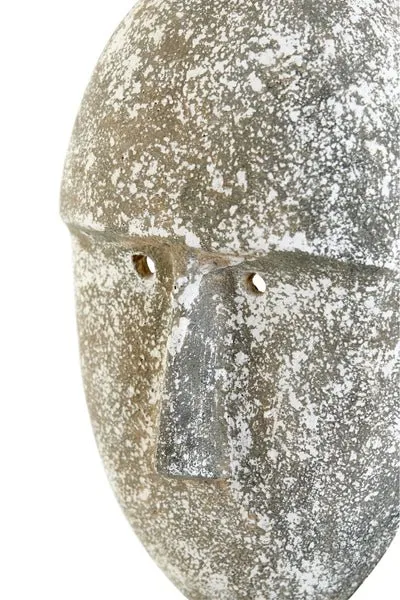 Concrete Face Ornament