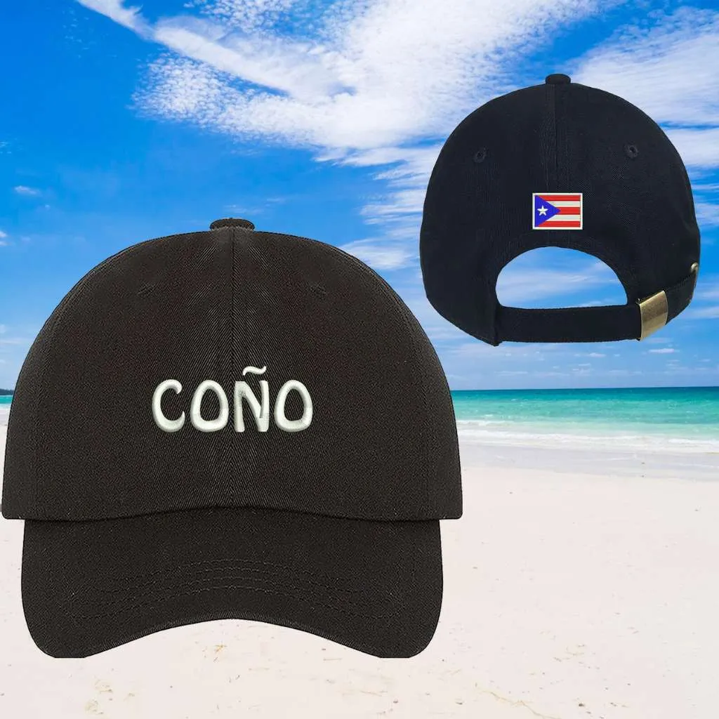 Coño Baseball Hat | Boricua Baseball Cap