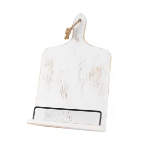 Cookbook Stand - Whitewash