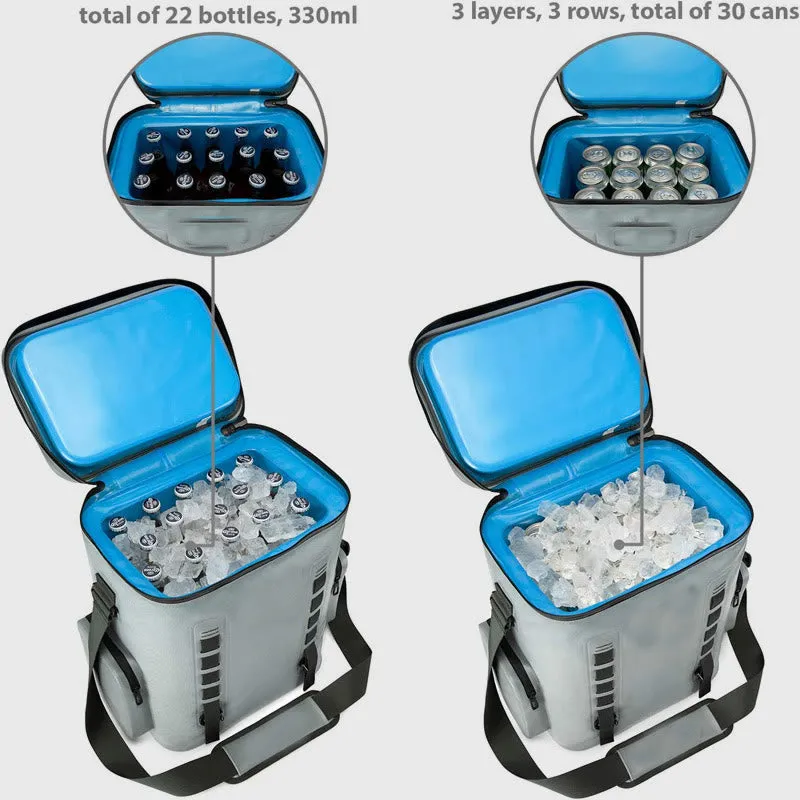 Cooler Bag For Weekend Camping Large Capacity Oxford Cooler Backpack