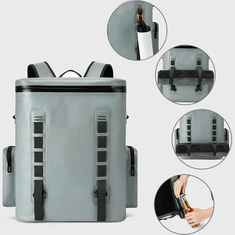 Cooler Bag For Weekend Camping Large Capacity Oxford Cooler Backpack