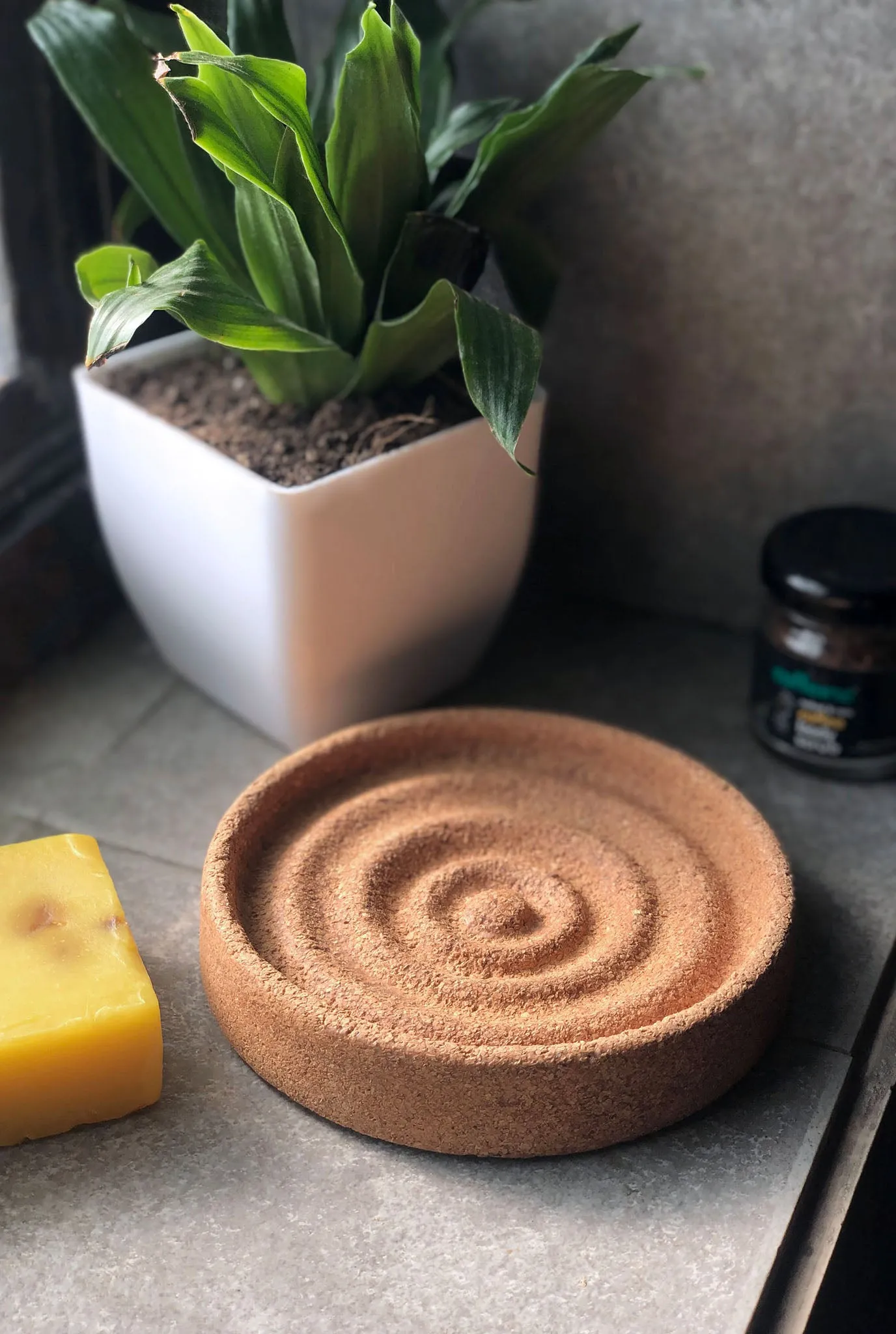 CORK SOAP DISH