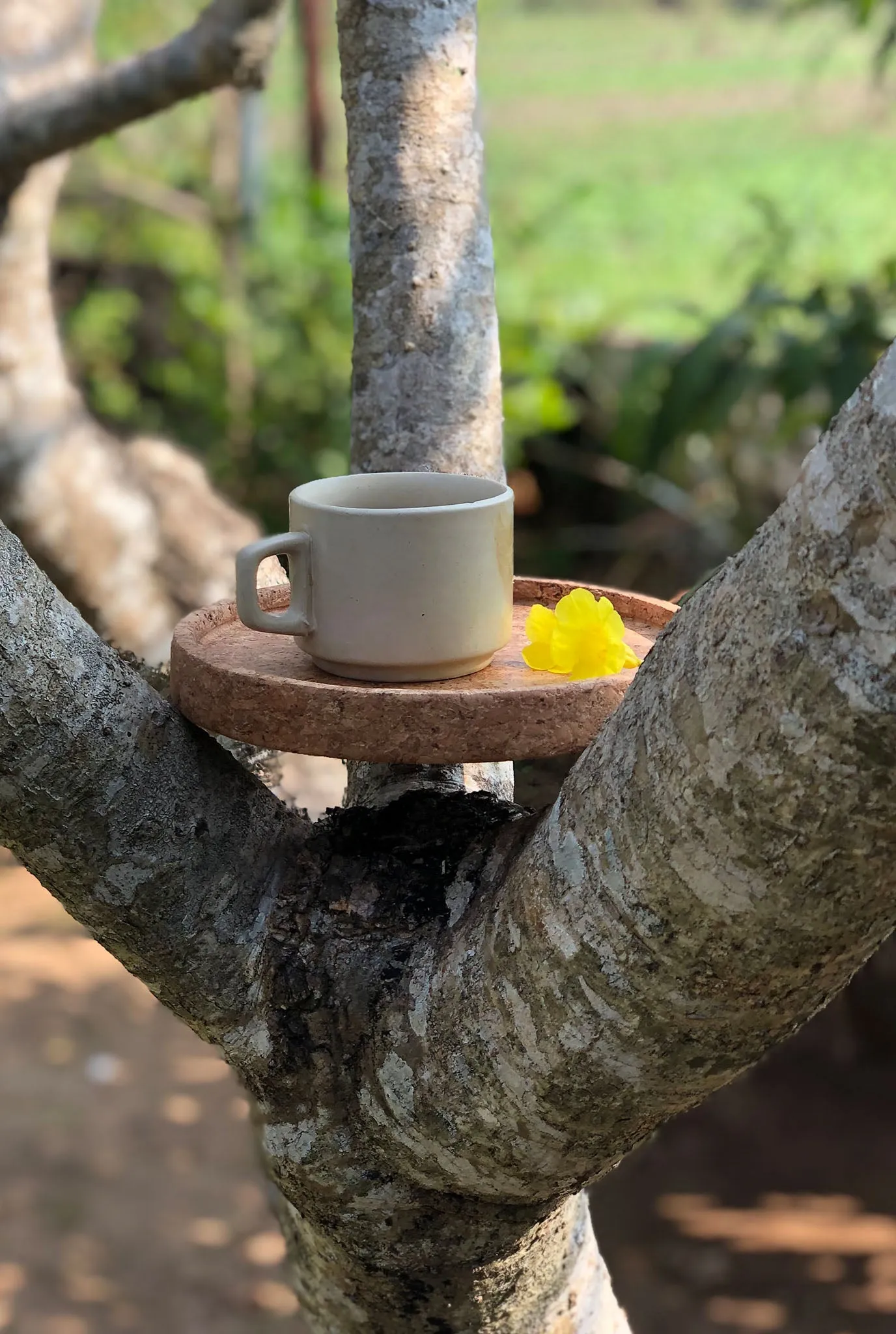 COUPLE CORK TRAY
