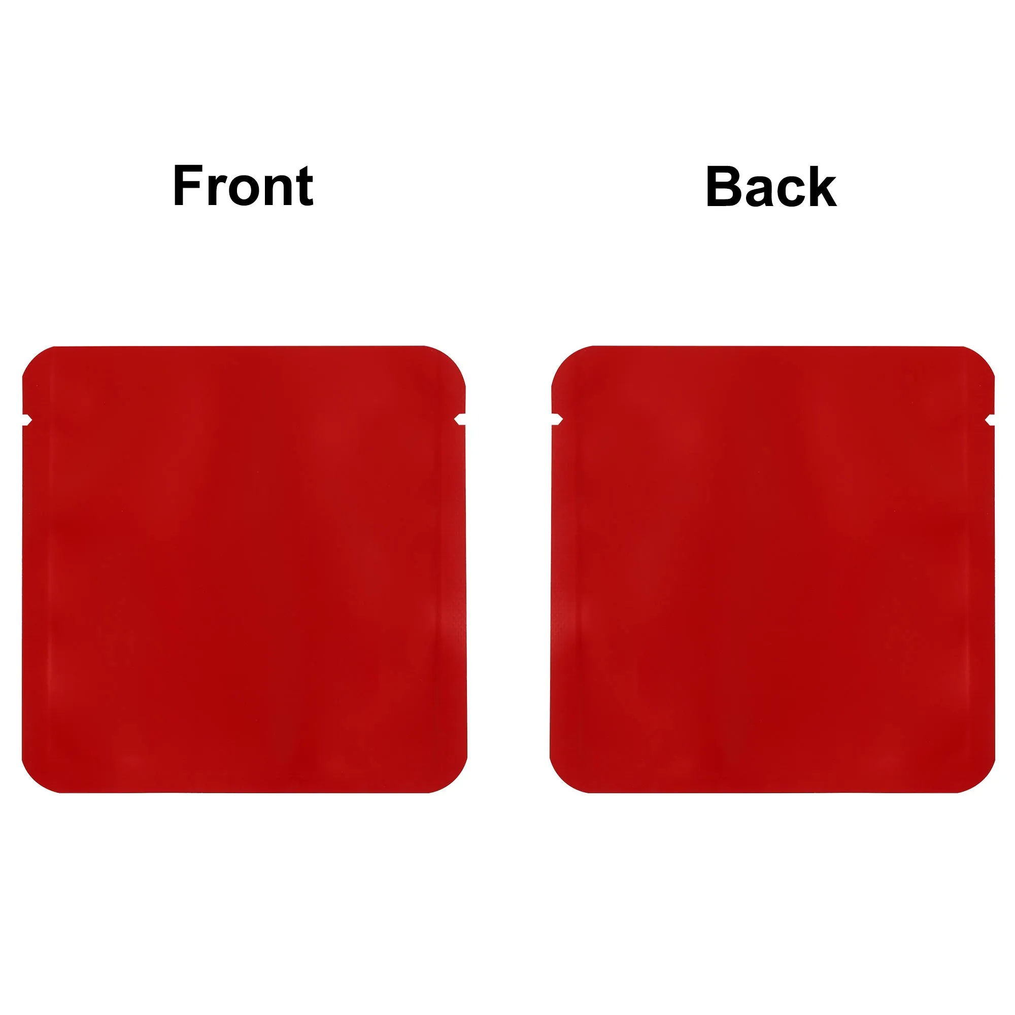 Custom Printed:9X9Cm 10x10cm Open Top Aluminum Foil Mylar Bag Heat Sealable Lotion Cream Shampoo Flat Vacuum Pouch