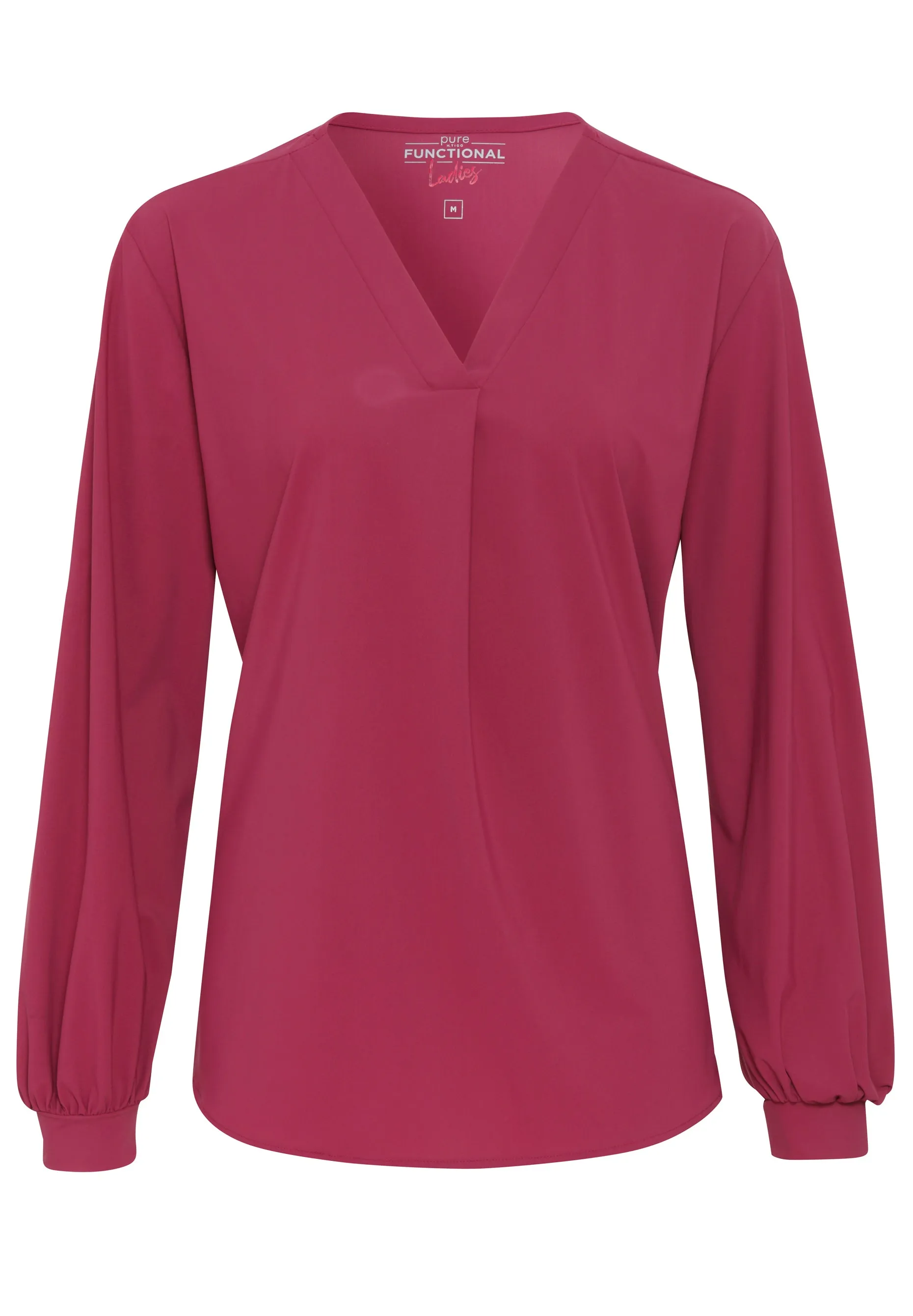 D91350-91313 - Functional Tunika Bluse - rot