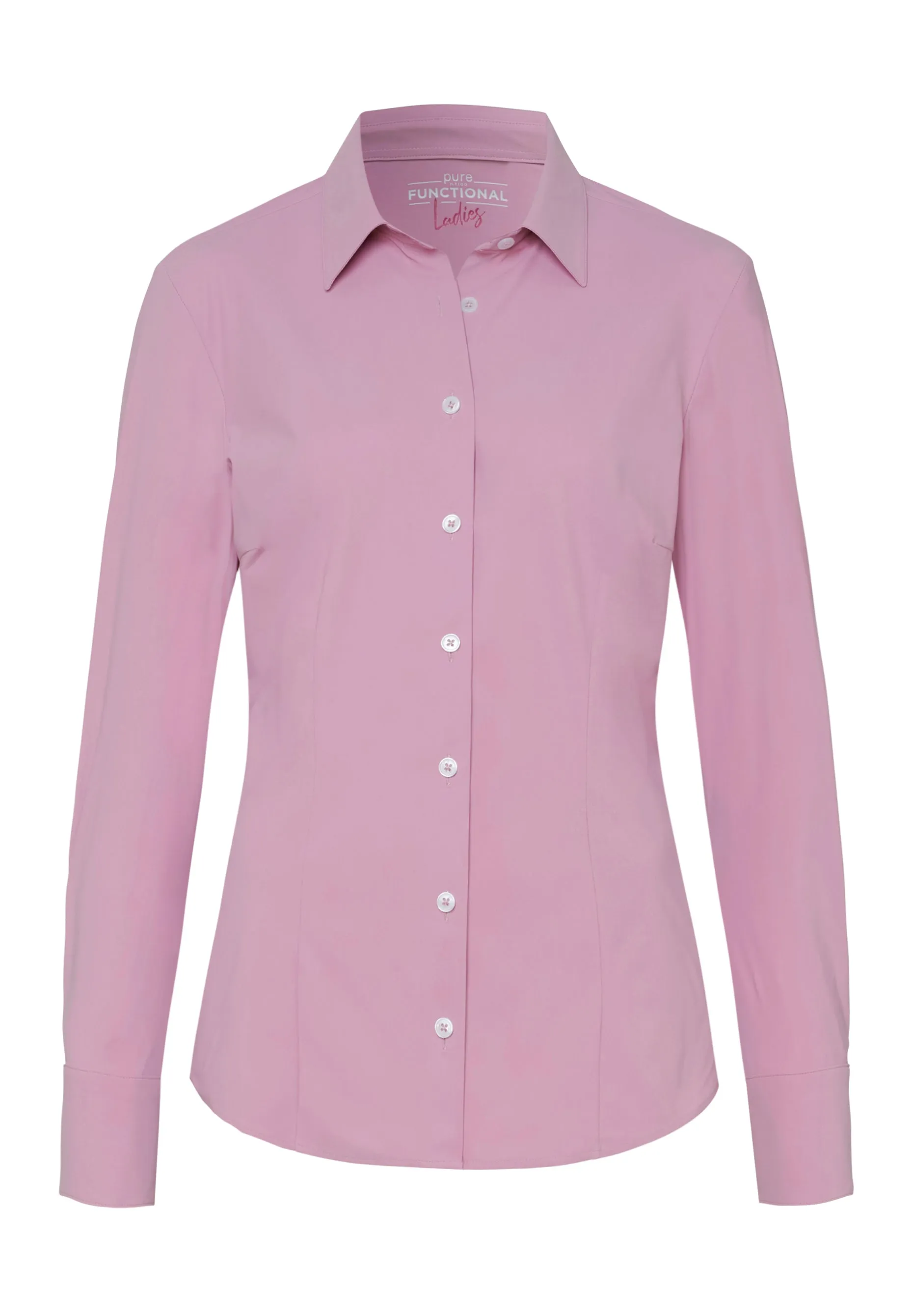 D91350-91910 - Functional Bluse Slim Fit - rosa