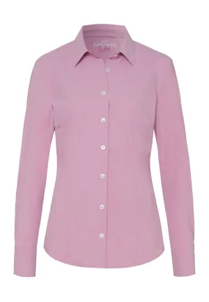 D91350-91910 - Functional Bluse Slim Fit - rosa