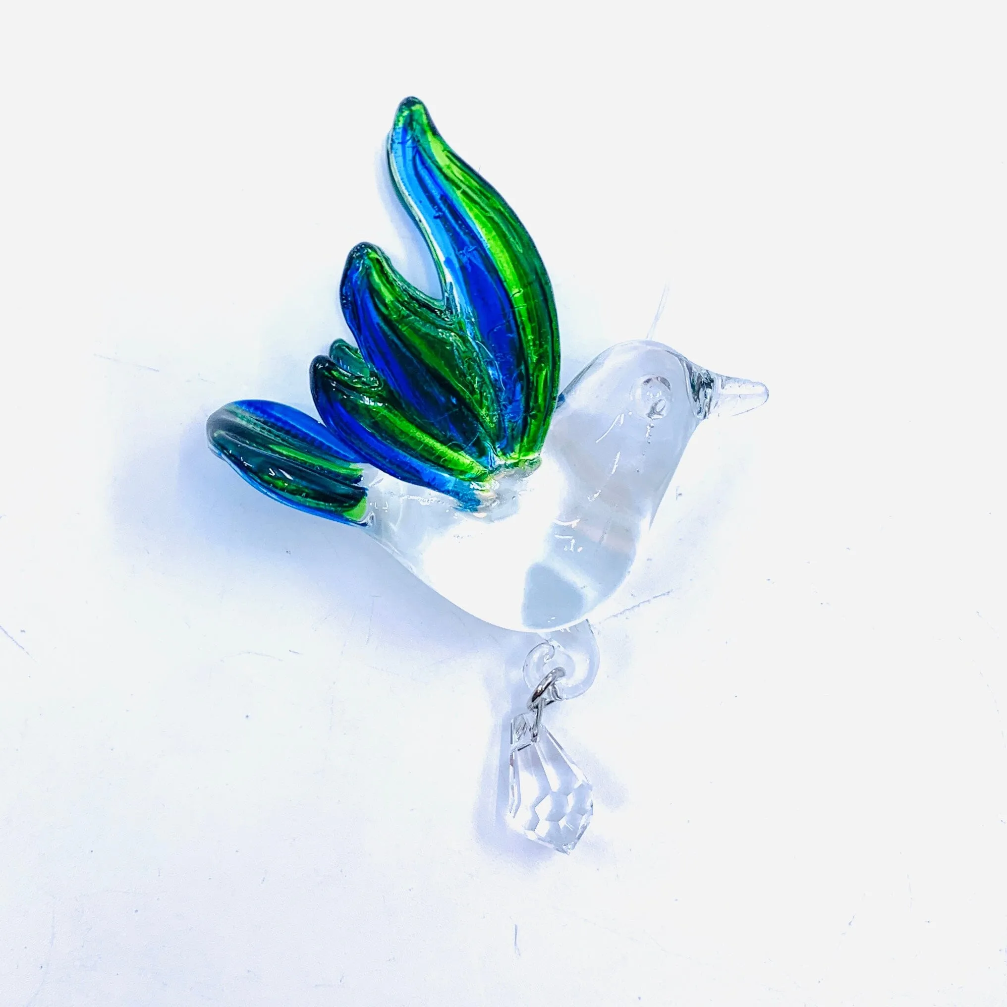 Dazzle Glass Dove, Blue 7