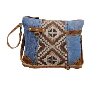 DENIM AZTECA SMALL & CROSSBODY BAG