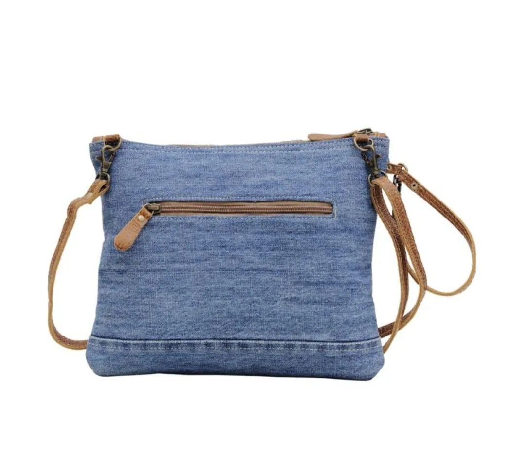 DENIM AZTECA SMALL & CROSSBODY BAG